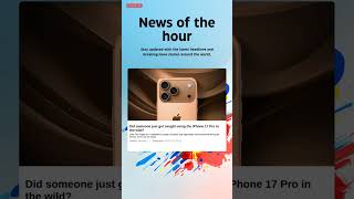 Breaking News Did Someone Just Get Caught Using The Iphone 17 Pro In The Wild?