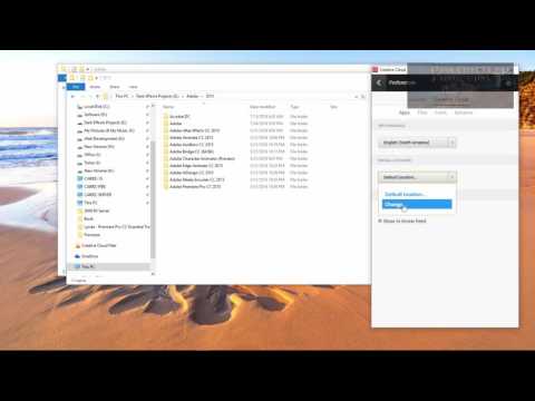Adobe Creative Cloud Desktop App - Change the Default Install Location