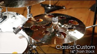 Meinl Cymbals CC-16STK Classics Custom 16" Trash Stack Cymbals