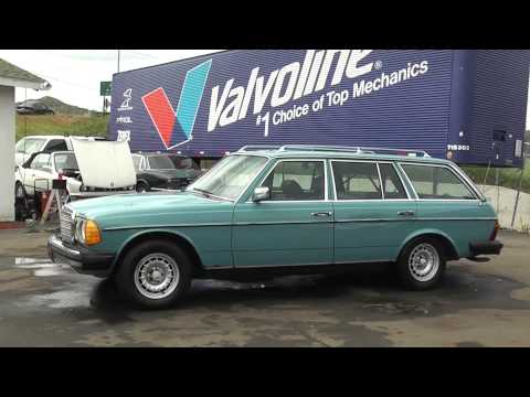 1980 Mercedes Benz 300 TD SD Turbo Diesel 300TD Wagon Bio W123 CLEAN