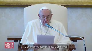 El Santo Padre recuerda las víctimas del terrorismo y el odio, Papa Francisco, 04 noviembre 2020