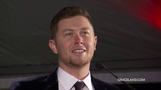 Elvis Presley 39 S Graceland 39 S 2018 Lighting Ceremony Recap With Scotty Mccreery And Marty Stuart Elvis Presley 39 S Graceland 39 S 2018 Lighting Ceremony Recap With Scotty Mccreery And Marty Stuart