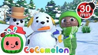 Let's Build A Snow-Friend | Cocomelon - Cody Time | Kids Cartoons & Nursery Rhymes | Moonbug Kids⭐