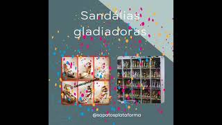 Sandálias Gladiadoras De Pistas Rainhas E Musas Do Samba
