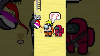 Super comedy | Among Us Heroes play Squid Game - part 3 #shorts