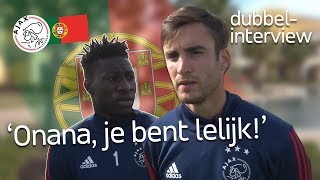 Nico Tagliafico en tolk André Onana: 'We kunnen samen lachen!'