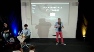 Fuckup Night Stuttgart #9 Talk Sebastian Donath