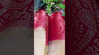 Durga Pooja Special Semi Tussar Silk Saree