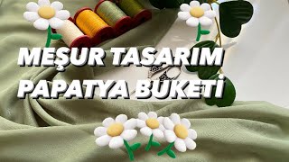 174 İnstagrami Sallayan Tasarim Çi̇çek Buketi̇ İğne Oyasi Modeli̇ Turkish Ceochet Lacepatterns