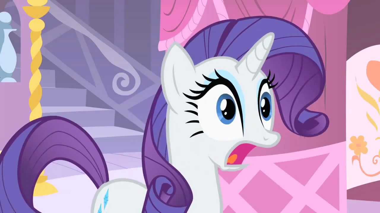 Rarity - surprised gasp - YouTube