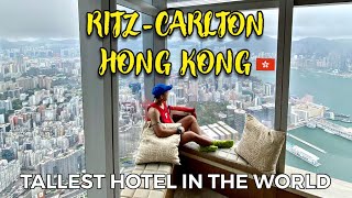 The Ritz-Carlton Hong Kong Cafe 103 Breakfast With A View Tallest Hotel In The World
