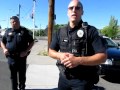 Klamath Falls Police, Open Carry a MP5 and a Handgun.