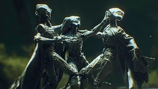 Xi Ro, Sathona And Aurash Make Their Oath After Their Fathers Death Destiny 2 Heresy Act Iii