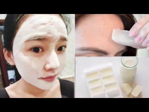 Cách Làm Trắng Da Bằng Sữa Tươi Đông Đá | Làm Đẹp Đơn Giản