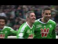 F. LEMOINE marque un but CANON (17') - Saint-Etienne-Monaco (2-0) - 01/03/14 - (ASSE-ASM)