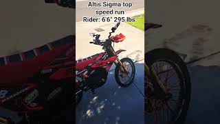 Altis Sigma Top Speed Run