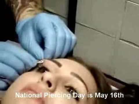 National Piercing Day is May 16th! (Eyebrow Piercing). Mar 25, 2008 9:36 PM