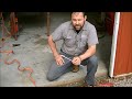 Weld with car batteries neat trick in a emergency using jumper cables