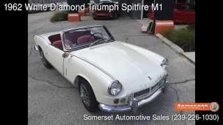 1962 White Diamond Triumph Spitfire M1 - Fort Myers, FL 33912 - Used Cars