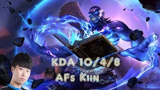 AFs Kiin RYZE vs KENNEN Top (League Of Legends Challenger Replay)