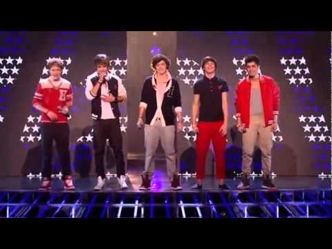  Direction Kids America on One Direction   Kids In America  X Factor   Live Show 5  Avi