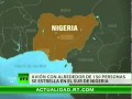 Avión con 159 personas cae en Nigeria