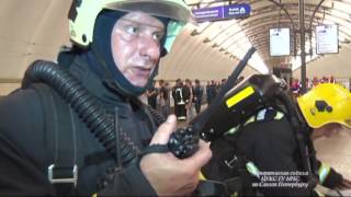 Видео УЧЕНИЯ МЧС на метро Садовая - Спасская, как это проходит... от Кирилл Килов, Садовая-Спасская улица, Москва, Россия