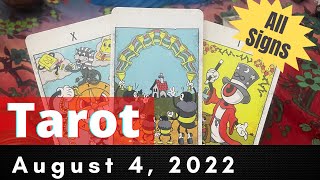 DAILY TAROT * READY TO TAKE A CHANCE ON LOVE BECAUSE THEY KNOW IT IS MEANT TO BE * AUGUST 5, 2022