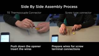 Thermocouple K Type Push Grip - English
