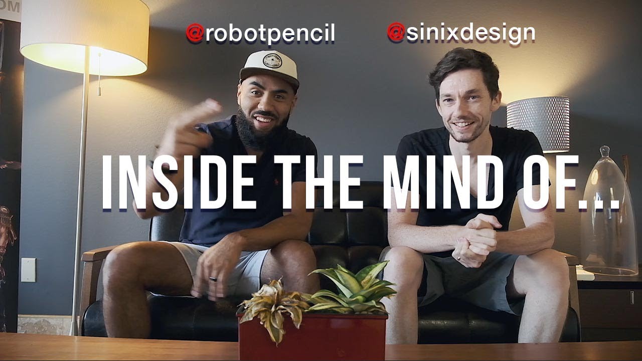 Inside the Mind of... Anthony Jones (Robot Pencil) and Robert Stacy (Sinix Design)