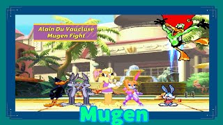 Mugen Bugs Bunny, Daffy Duck & Lola Bunny Vs Buster Bunny, Duck Dodgers & Bunnie Raboot Request