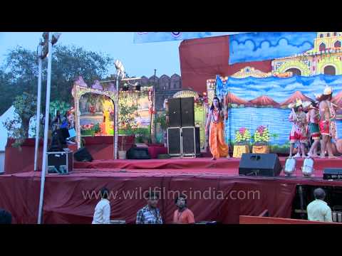 Lav Kush Ramlila - A dramatic representation of epic scenes...