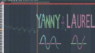 Yanny or Laurel, sounds same - MIDI Art