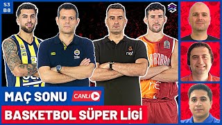 DERBİDE KAZANAN FENERBAHÇE BEKO! | Galatasaray Nef - Fenerbahçe Beko | Basketbol