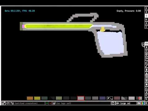 The powder toy лазер как сделать