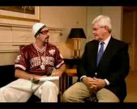Ali G- Newt Gingrich