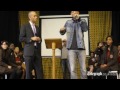 Will Smith surprises students in their school assembly