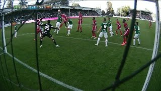 Otäcka smällen - Bergqvist ut på bår efter knock - TV4 Sport