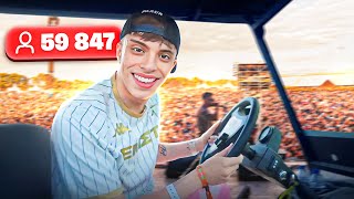 Je Stream En Direct Dun Festival Devant 60 000 Personnes