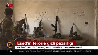 Suriyede Esed Rejimi, Terör Örgütü Pkknın Suriye Uzantısı Pyd Ile Masaya Oturdu