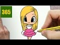 hur man ritar BARBIE KAWAII STEG FÖR STEG - kawaii ritningar lätt