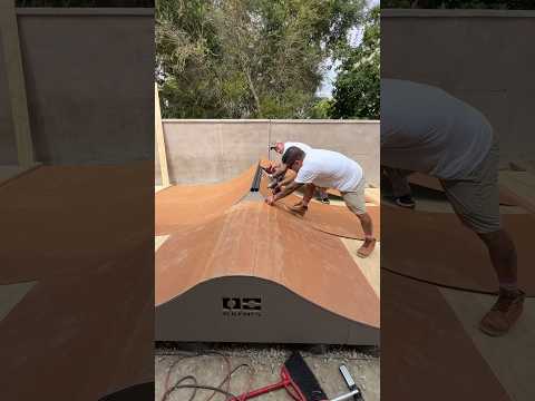 Building one dream ramp at a time‼️👍🏽 #oc #skateboarding #skateedit #skateramp