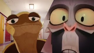 Monke Rages To Oogway Ft. Ms Simian The Monke
