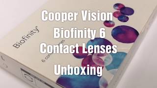 Coopervision Biofinity 6 Contact Lenses Unboxing Vision Care Best Contact Lenses