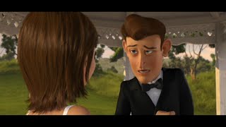 Monsters Vs Aliens - Derek And Susan Hit By A Meteor