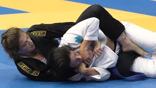 Women's Brazilian Jiu-Jitsu: Melanie Iverson Rear Lapel Choke Submission Win