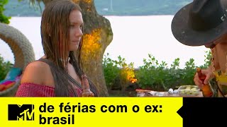 Bifão empurra Stefani na piscina | De Férias Com O Ex Brasil Ep. 07