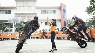 Ktm Stunt Show 2018 Graphic Era University Ktm Duke 250 Ktm Duke 200