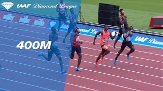 Abdalleleh Haroun 44.07 Wins Men's 400m - IAAF Diamond League London 2018