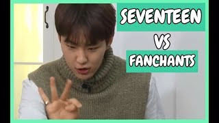 ?Seventeen doing their own fanchants?